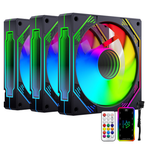 Fan Case RGB use with Remote Controller 