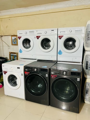 ម៉ាសុីនបោកជជុះចំហៀងស្អាតៗ 8kg 9kg 10kg 12kg 14kg