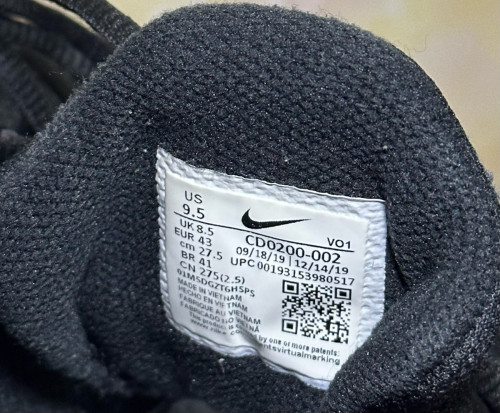 NIKE RENEW FUSION CD0200-002   BLACK