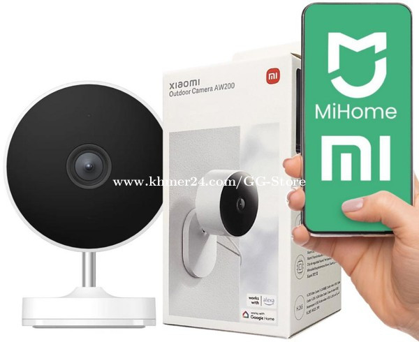 Global Version Xiaomi Outdoor Camera AW200 Smart Alexa Google Home