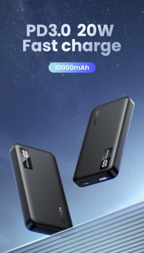 UGREEN 10000mAh 2-way Fast Charging Power Bank 25742