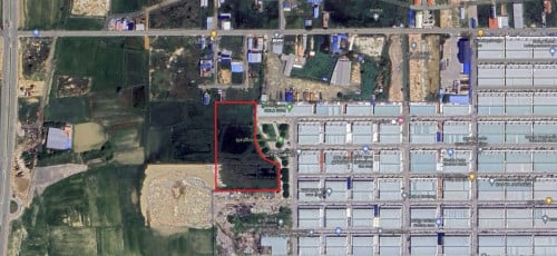 ដីលក់នៅជិតផ្លូវជាតិលេខ៣ បូរីពិភពថ្មី១