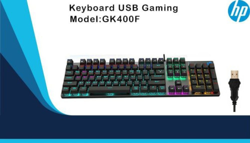 HP Keyboard USB Gaming Model: GK400F