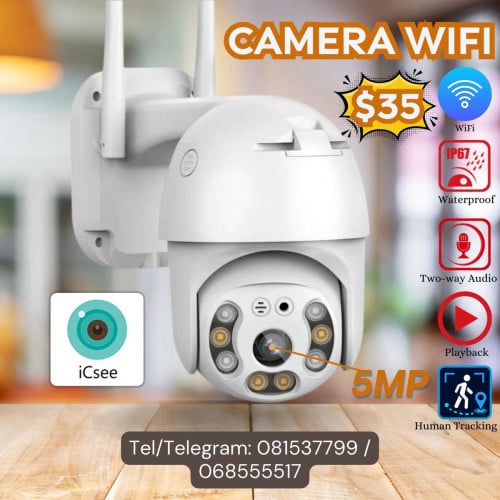 iCSee 5MP 35 កាមេរ៉ាWiFi
