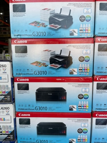Canon G3010 | Wifi | Copy | Scan | Print | ថ្មីមានធានា
