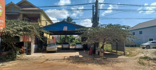 ដីជួលមុខផ្សារវាលរេញ ទល់មុខធនាគារ លើផ្លូវជាតិ៤