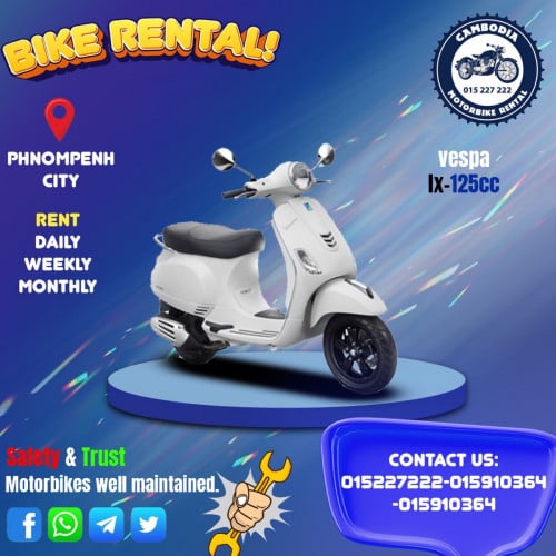 Veapa 125 CC for rent