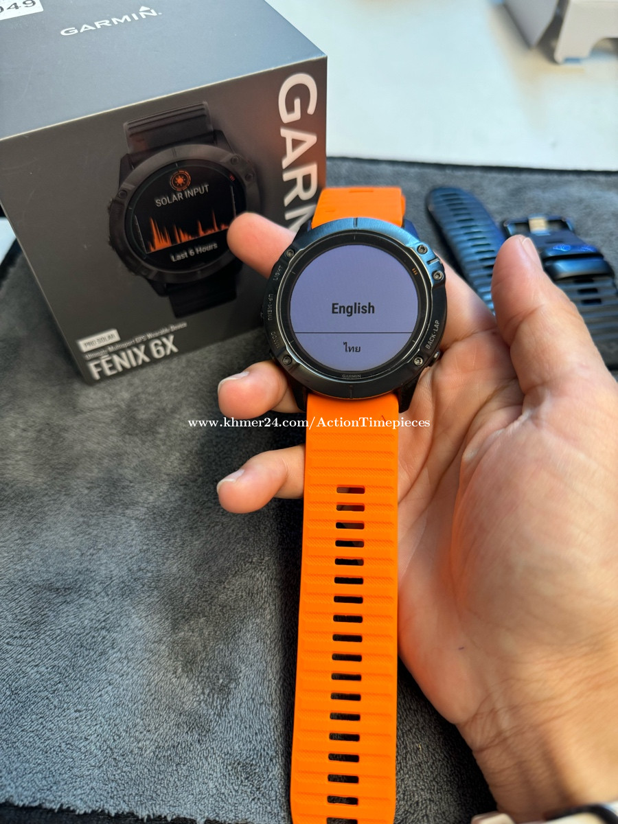 Fenix 6x pro online solar 51mm