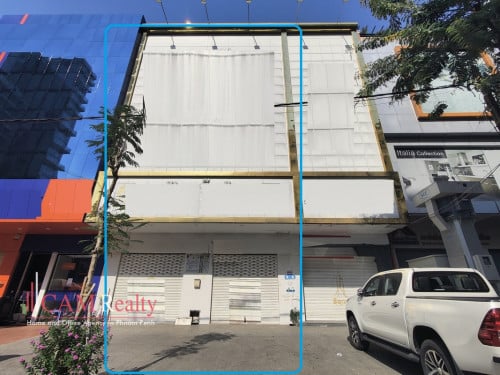 Commercial/shophouse for rent along Mao Tse Toung Boulevard - Phnom Penh