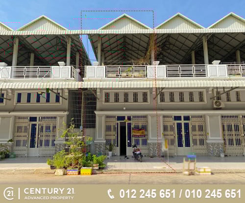 🏘 ផ្ទះល្វែង (ខាង) ក្នុងបុរី IC ជិតសាលាសុវណ្ណភូមិ (ផ្លូវទួលពង្រ) ត្រូវការលក់បន្ទាន់ខ្លាំង