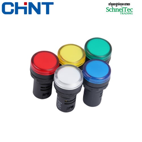 CHINT អំពូលសញ្ញា indicator light ND16-22CS/4 220V R/Y/B