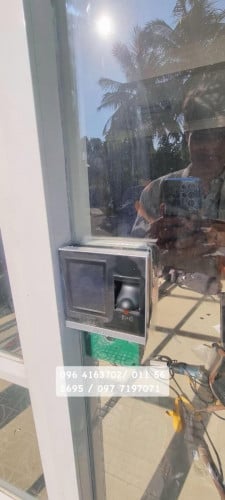 Fingerprint door system, Fingerprint lock, digital lock , electric lock, face lock សោរស្កេនក្រយ៉ៅដៃ