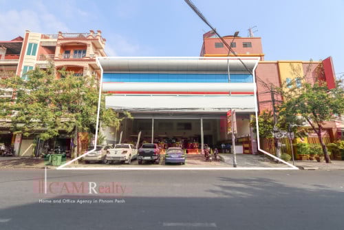 Commercial building for rent in Tuol Kork – Phnom Penh