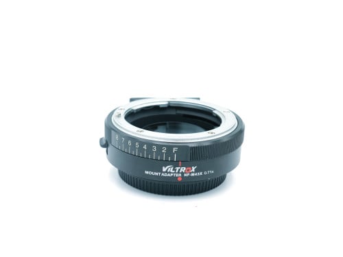 VILTROX NF-M43X SPEEDBOOSTER MANUAL FOCUS ADAPTER RING ( Body Micro 4/3 to Len Canon EF )