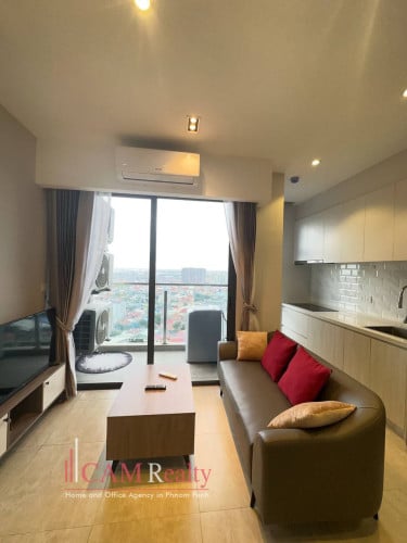 2 bedrooms condo on 24th floor for rent in Tuol Kork – Phnom Penh