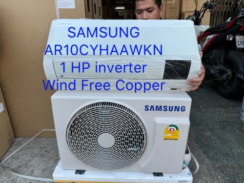 SAMSUNG AR10CYHAAWKN(ម៉ាស៊ីនត្រជាក់ 1សេស /1 hp inverter