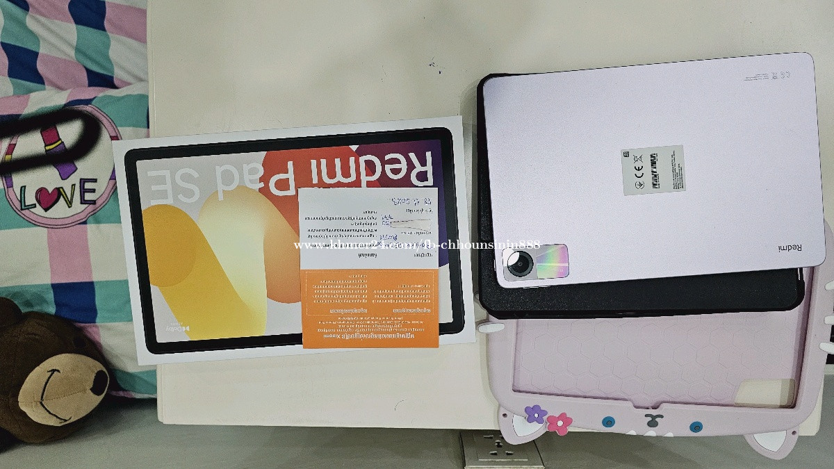 Redmi pad SE 128g wifi price $155.00 in Kiloumaetr Lekh Prammuoy, Ruessei  Kaev, Phnom Penh, Cambodia - C&B GAME SHOP