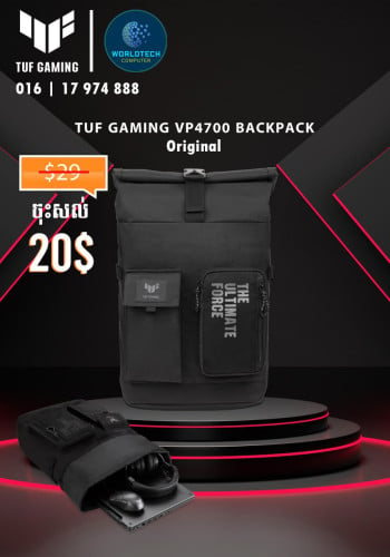 TUF Original Bag =29$ ចុះ​សល់​ 20$ Clear Stock បងៗ