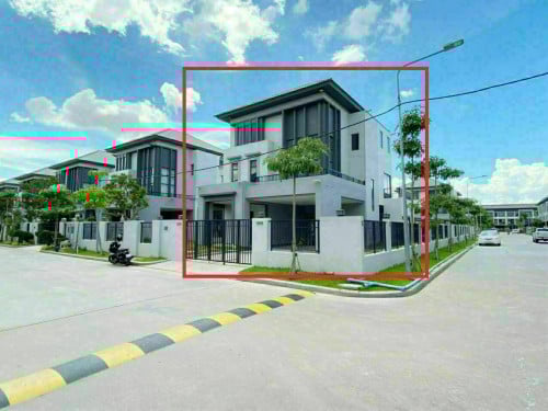 ផ្ទះវីឡាឃ្វីនកែង គម្រោងទី១ សម្រាប់ជួល !