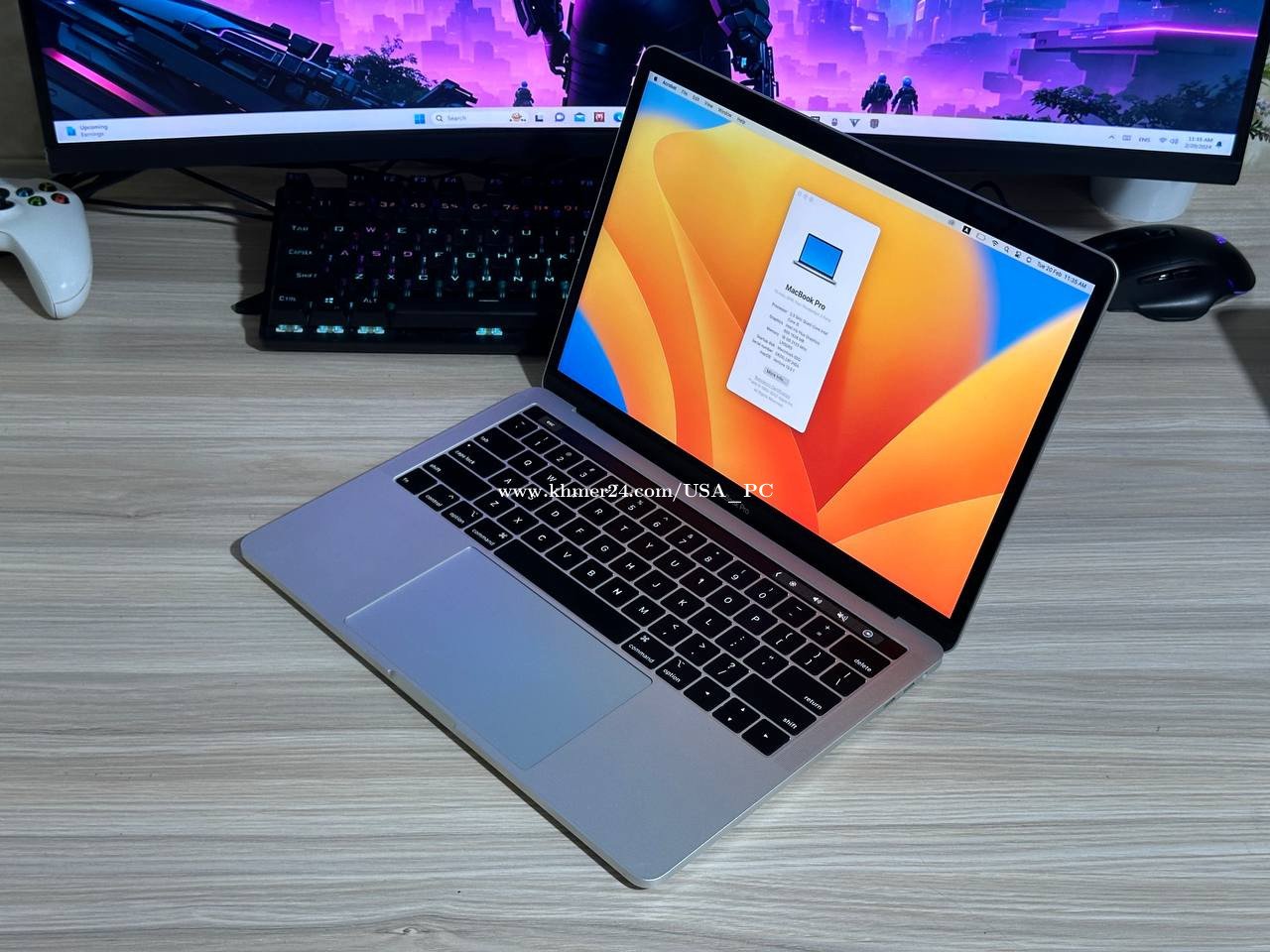 MacBook Pro 2018 TouchBar Core i7 Ram 16GB | SSD 256GB Grade A