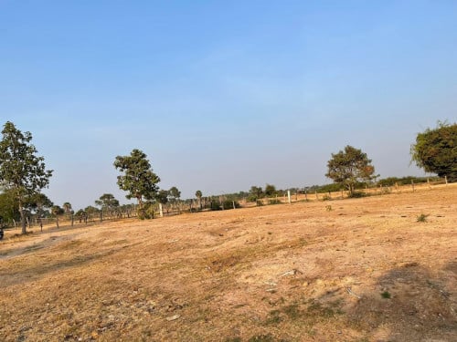 ដីលំហែរជាប់ស្រះធម្មជាតិ ទេសភាពស្អាតកប់