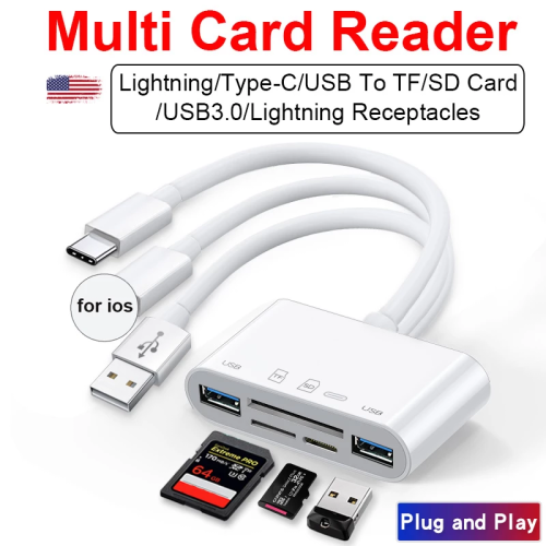 3 in 1 OTG Card Reader