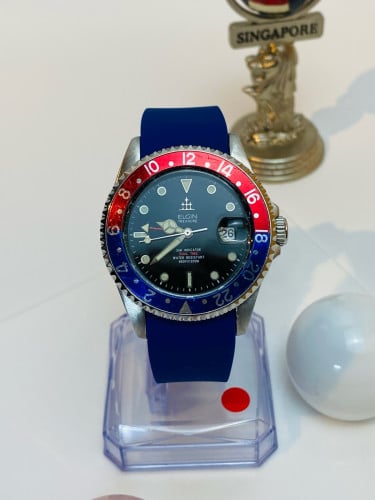 ELGIN Dual Time Men's Watch Quartz 🅿️❤️