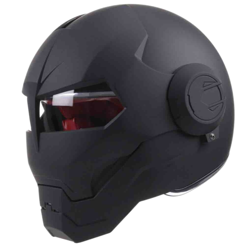 Iron man style motorcycle helmet មួកសុវត្ថិភាពម៉ូតូ