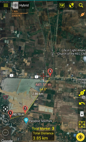 ដីលក់ជាប់ផ្លូវធំ 30m
