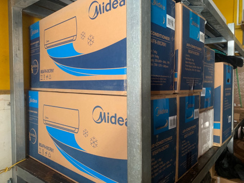 Midea 1.5hp inverter ថ្មីក្រុមហ៊ុន ធានា1ឆ្នាំ