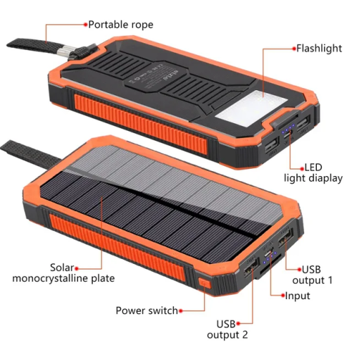Solar Powerbank 30000mah  > តំលៃ: 15$