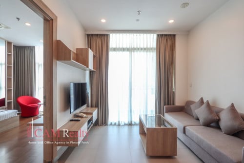 프놈펜 아파트 렌트 | 1 bedroom serviced apartment for rent in BKK1