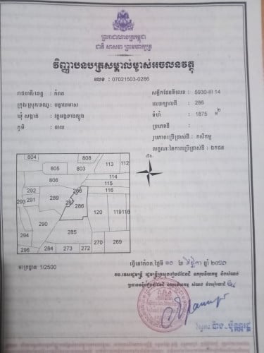 ដីស្រែសម្រាប់លក់នៅកំពត