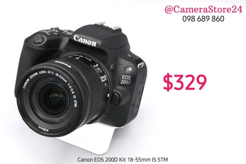 Canon EOS 200D Kit 18-55mm IS STM