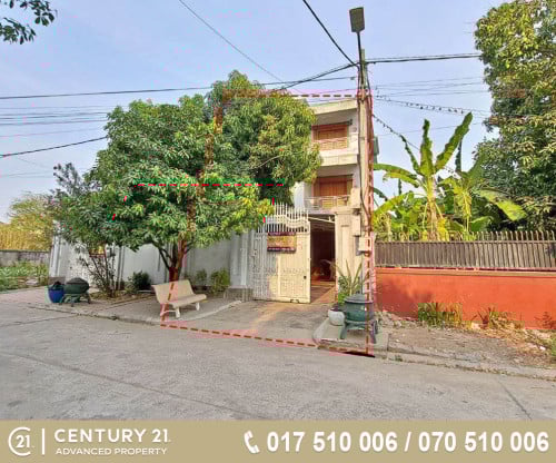 🏘វីឡាភ្លោះ (Twin) សម្រាប់ជួល នៅជិតសាលាបឋមសិក្សាភ្នំពេញថ្មី