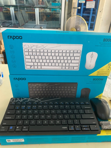 8000M Multi-mode Wireless Keyboard & Mouse