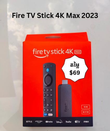 Amazon Fire TV Stick 4K Max 2023 16GB Storage