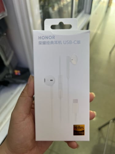 Honor type c earphone brand new