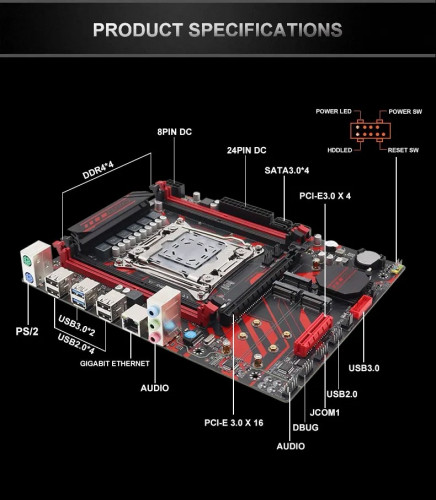 X99 CPU XEON E5 2680 V4