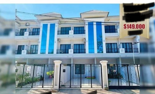 BEST PRICE!!! Twin Villa Borey Darasamnang | Make $3,000 or 3% | Refer 1 Buyer | Sell My House