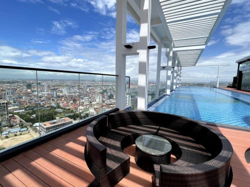 1 Bedroom For Rent at BKK 3 Area || 550$/Month