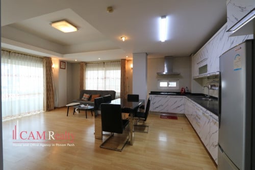 2 bedrooms condo for rent in Tuol Kork area – Phnom Penh