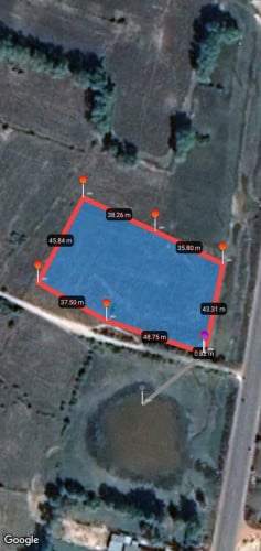 ក្បាលដីធំ 45ម៉ែត្រ(ជាប់ផ្លូវហាយវេរទំហំ50ម៉ែត្រ) សៀមរាប