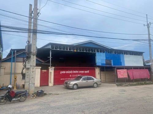 ឃ្លាំង ទំហំ4204m2 ទីតំាងចោមចៅ ខណ្ឌពោធ៍សែនជ័យ ភ្នំពេញ មានចំណូលជួលស្រាប់1ខែ6000$