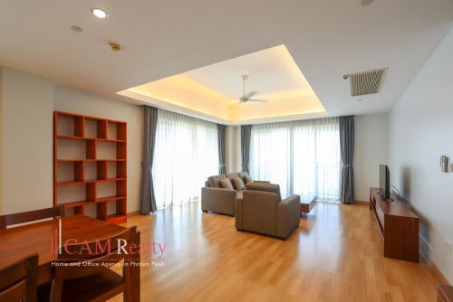 3 bedrooms fully serviced apartment for rent in Chroy Changvar – Phnom Penh.