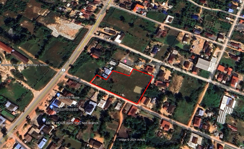 Land in front of Caltex Veal Rinh