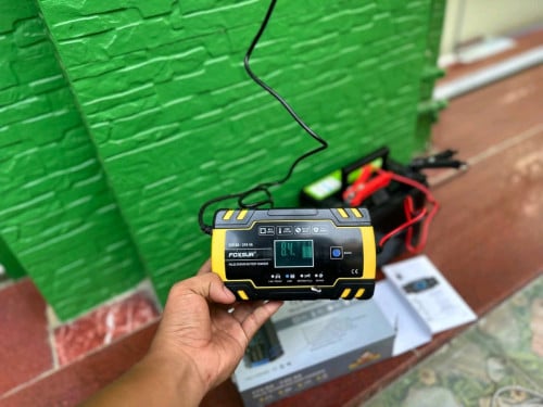 ដុំសាកអាគុយឡាន ម៉ូតូ