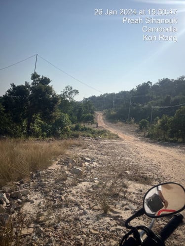 ដីលក់ 3000ម2 នៅជិតសាលាក្រុងកោះរ៉ុងលក់