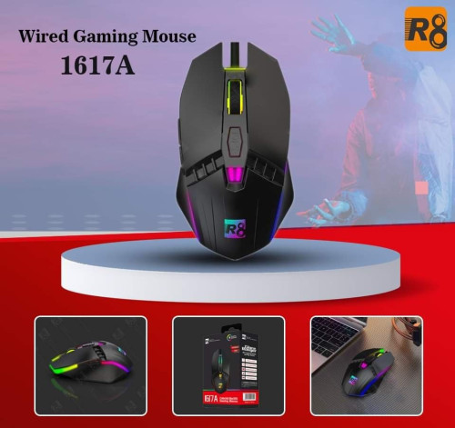 នេះជាប្រភេទ  Gaming Mouse RGB light តម្លៃល្អ មានការធានារយៈពេលមួយឆ្នាំ