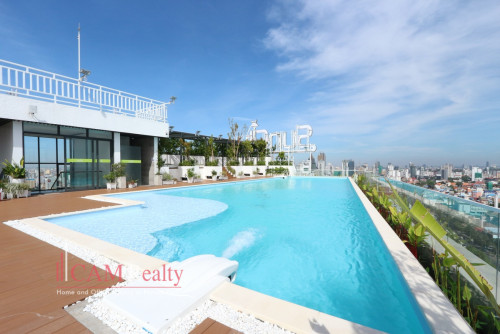 1 bedroom serviced apartment for rent in Tonle Basak - Phnom Penh